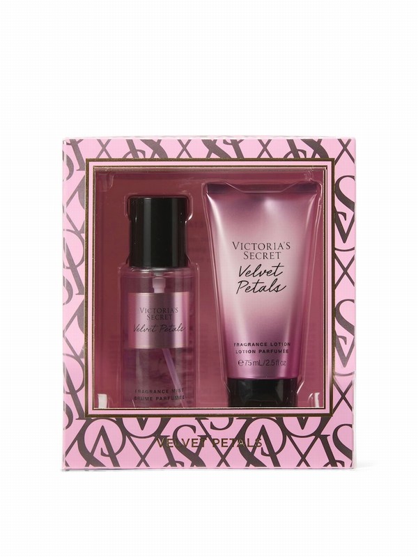 Victoria Secret Velvet Petals 2 Piece Body Mist and Lotion Gift Set Perfume | NPXZC4982