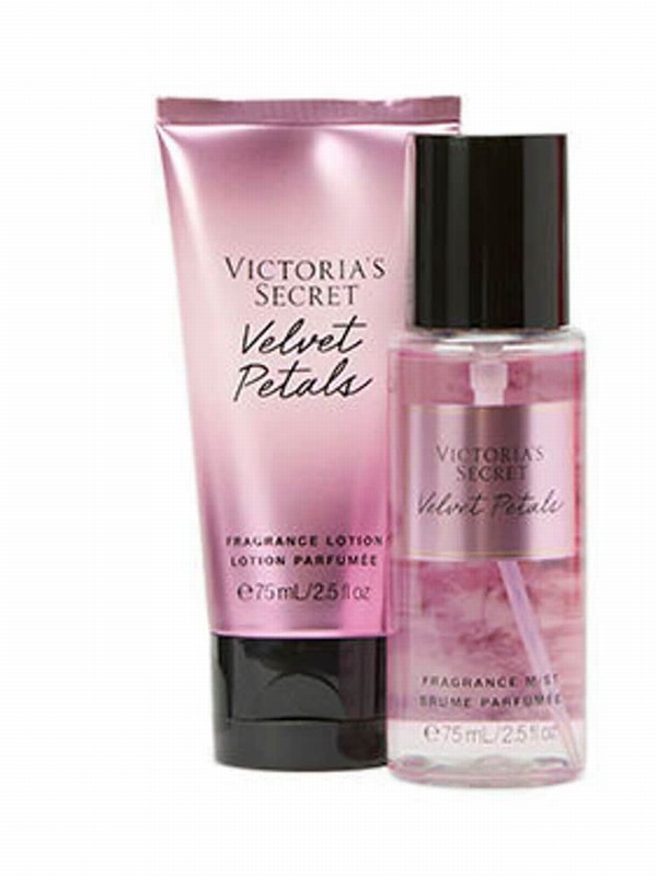 Victoria Secret Velvet Petals 2 Piece Body Mist and Lotion Gift Set Perfume | NPXZC4982