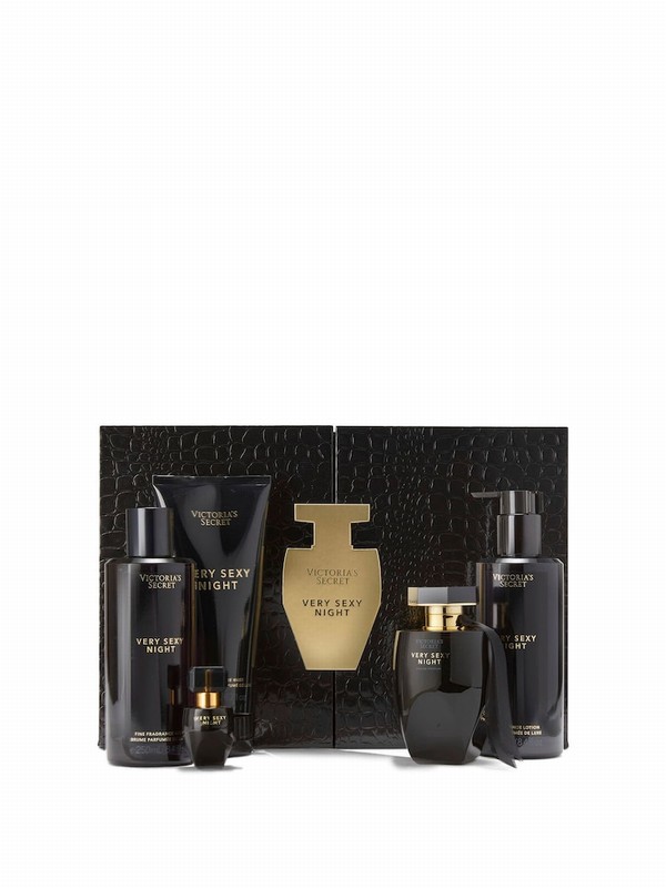 Victoria Secret Very Sexy Night 5 Piece Fragrance Gift Set Perfume | VKSLN9768