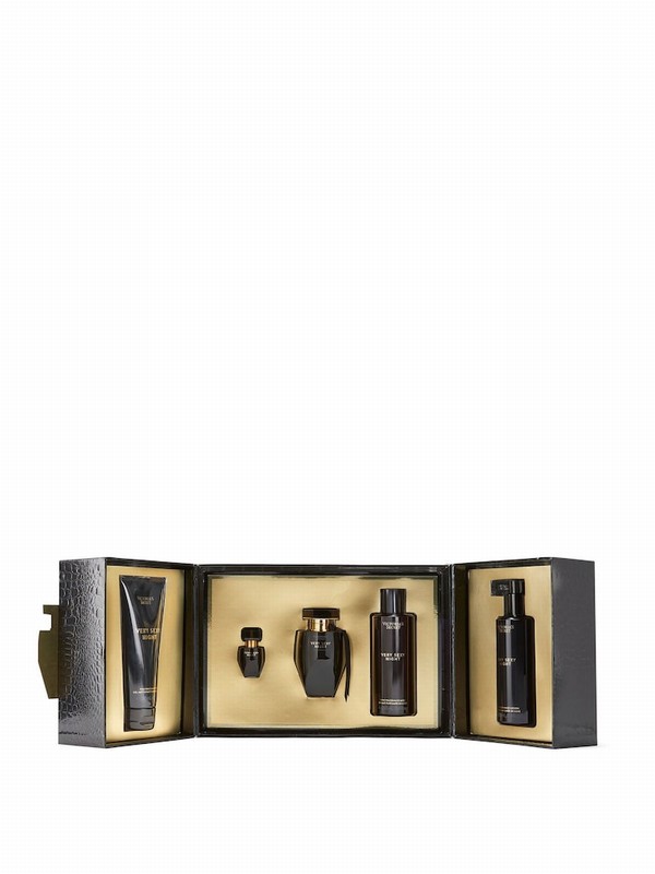 Victoria Secret Very Sexy Night 5 Piece Fragrance Gift Set Perfume | VKSLN9768