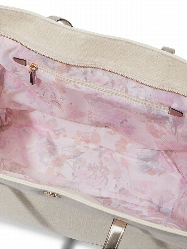 White Victoria Secret Bridal Ivory Tote Bags | WMHBA4152