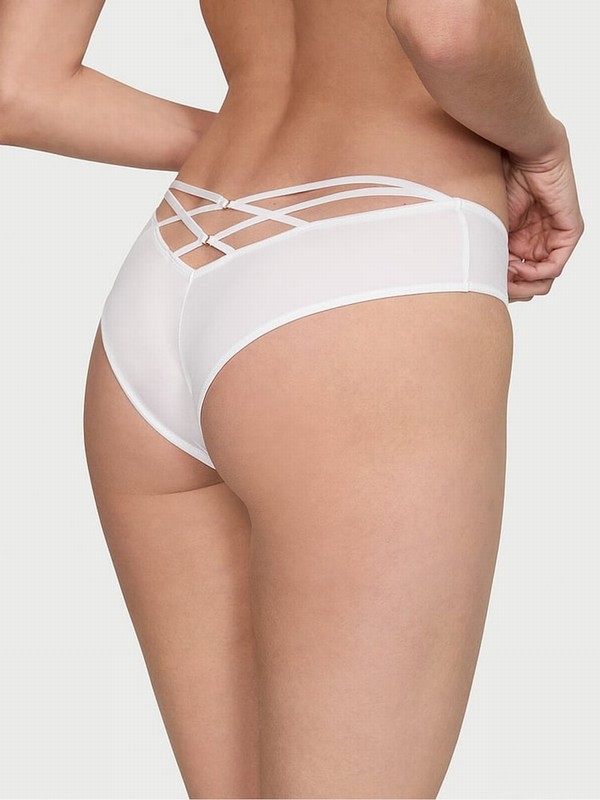 White Victoria Secret Cheeky Underwear | FYARZ0691