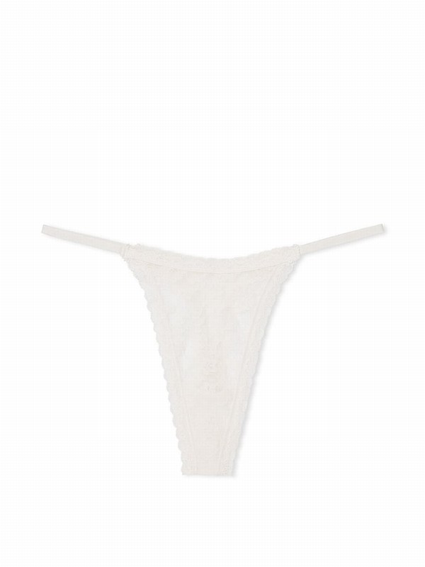 White Victoria Secret Coconut Underwear | MAJNI8513