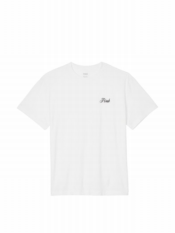 White Victoria Secret Cotton Oversized Nightwear | PIYDC2439