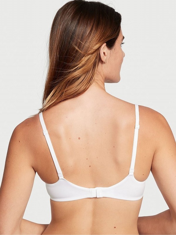 White Victoria Secret Demi Bras | UPWFH2614