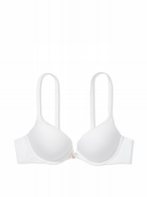 White Victoria Secret Demi Bras | XSRQY2361