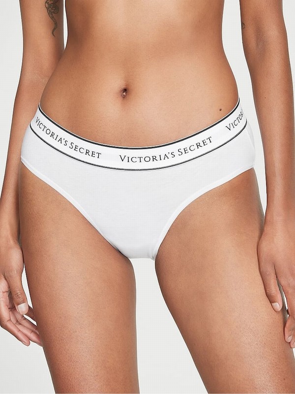 White Victoria Secret Hipster Underwear | TQEXS6514