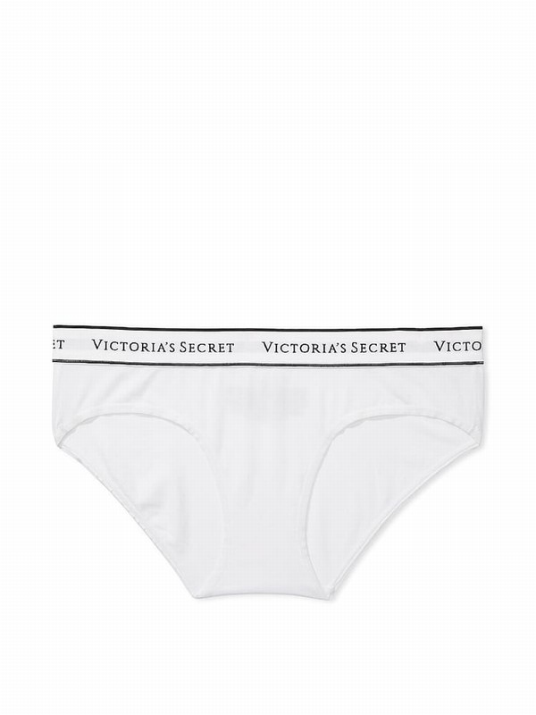 White Victoria Secret Hipster Underwear | TQEXS6514