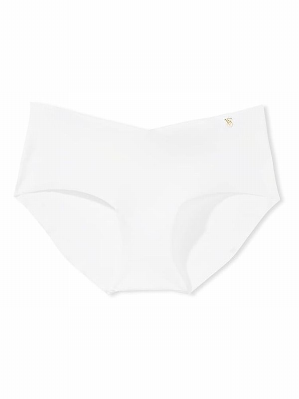 White Victoria Secret Ivory Hipster Underwear | HVGYR9130