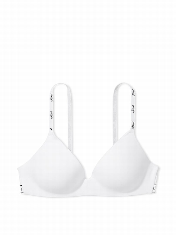 White Victoria Secret Non WiPush Up Bras | RKSOQ6429
