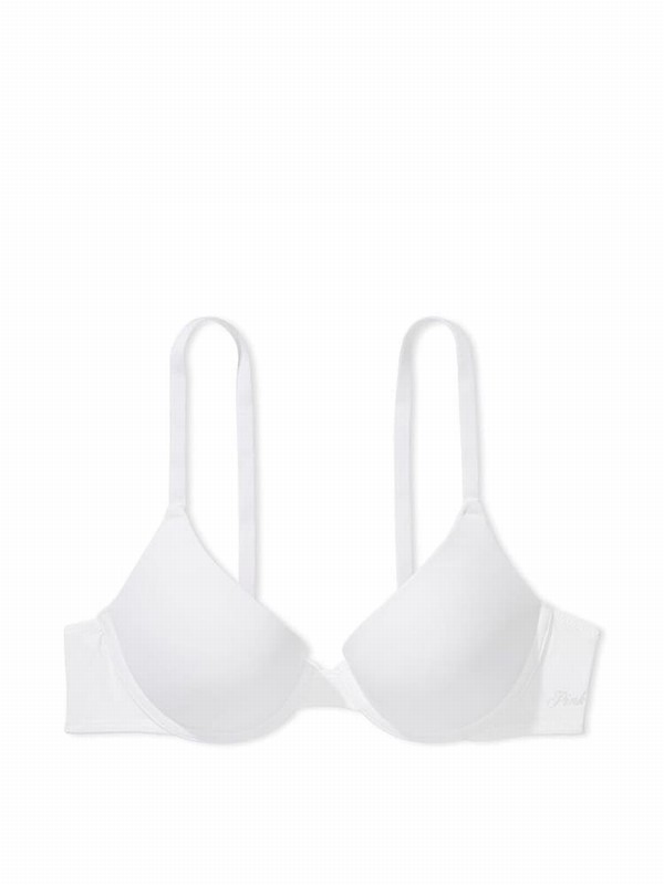White Victoria Secret Push Up Bras | CNTUR6519