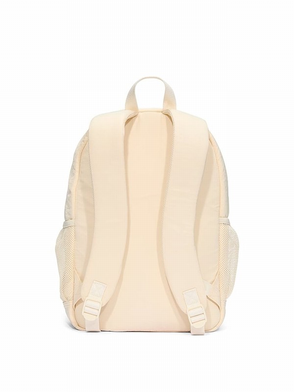 White Victoria Secret Shell Puffer Backpacks | JCRPZ6712