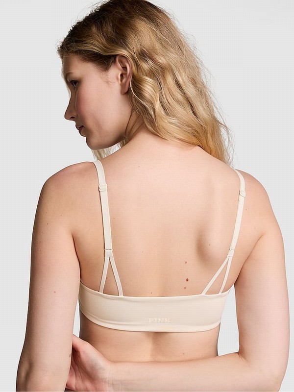 White Victoria Secret Shell Relay Sports Bra | PNIWL9547