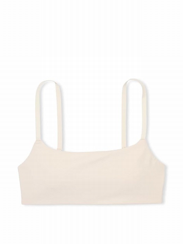 White Victoria Secret Shell Relay Sports Bra | PNIWL9547