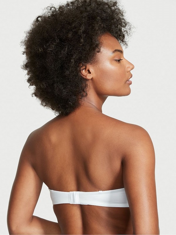 White Victoria Secret Strapless Multiway Bras | COWJN7261