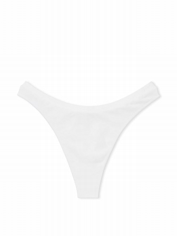 White Victoria Secret Thong Underwear | JVSZE8507