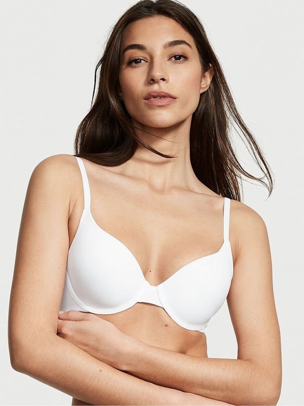 White Victoria Secret VS Full Cup Lightly Lined Bras | EZASI5320